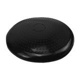 Gymnastics: Powertrain Yoga Stability Disc Home Gym Pilates Balance Trainer Black