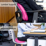 Exercise Bikes: Powertrain Yoga Stability Disc Home Gym Pilates Balance Trainer - Pink