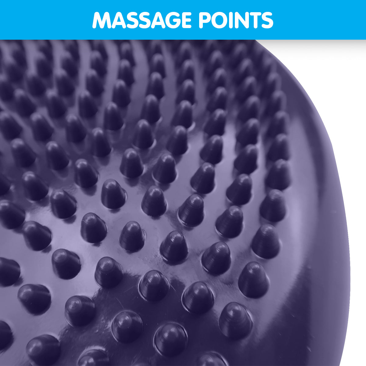 Massage Chairs: Powertrain Yoga Stability Disc w/ Pump Home Gym Pilate Balance Trainer - Purple