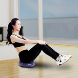 Massage Chairs: Powertrain Yoga Stability Disc w/ Pump Home Gym Pilate Balance Trainer - Purple