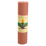 Yoga & Pilates: Powertrain Dual Layer 6mm Yoga Mat | Peach | Non-slip Surface And Carry Strap For Ultimate Comfort And Portability