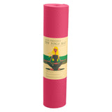 Yoga & Pilates: Powertrain Dual Layer 6mm Yoga Mat | Pink | Non-slip Surface And Carry Strap For Ultimate Comfort And Portability