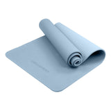 Outdoor Sofas & Lounge Sets: Powertrain Dual Layer 6mm Yoga Mat | Sky Blue | Non-slip Surface And Carry Strap For Ultimate Comfort And Portability