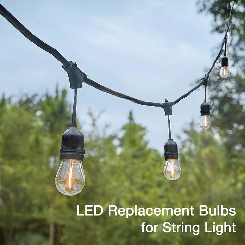 Outdoor Decorations & Lights: 20M Festoon String Lights Kits Christmas Wedding Party Waterproof outdoor