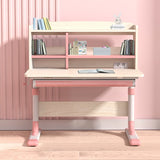 Kid's Desks: Height Adjustable Children Kids Ergonomic Study Desk 80cm Pink AU