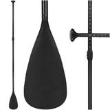 Boating Accessories: Alloy Adjustable 2-part SUP Paddle Stand Up Paddle Board Edge Guard 160-215cm Double