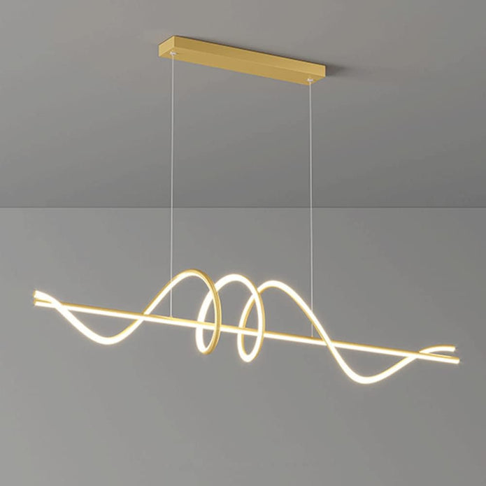 Ceiling Lights: BAMDECOR A202 Modern LED Linear Pendant Lights with Dimmable LED  160cm