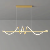 Ceiling Lights: BAMDECOR A202 Modern LED Linear Pendant Lights with Dimmable LED  160cm
