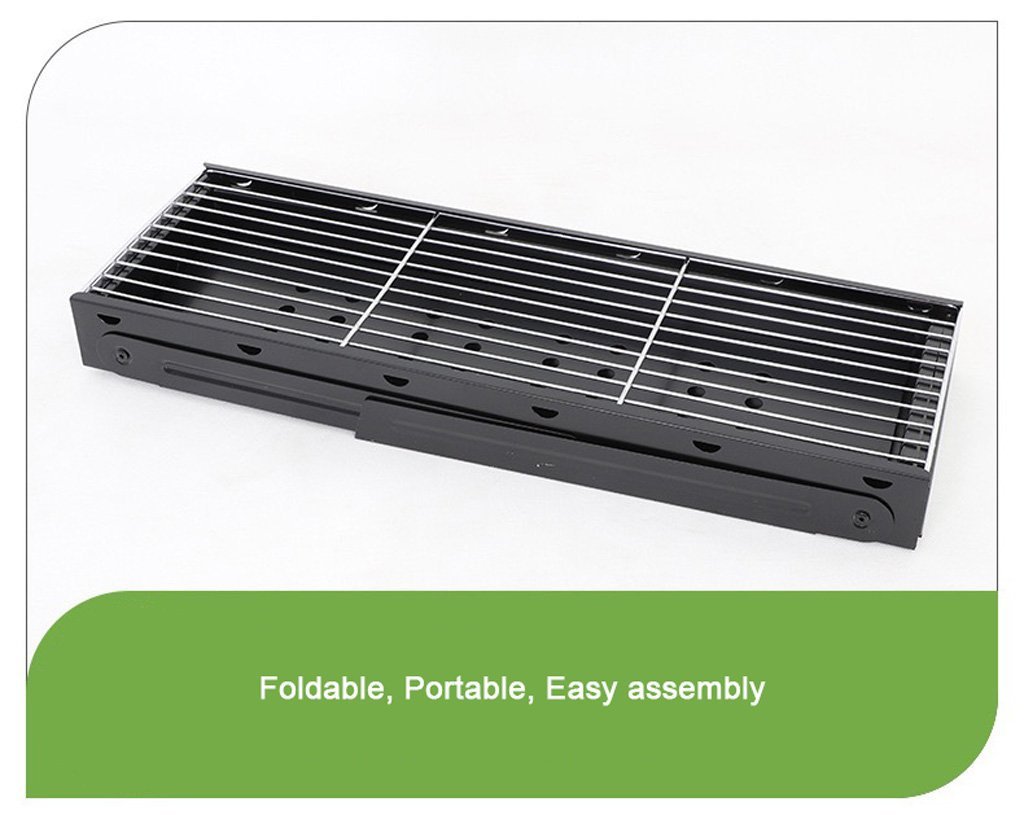 BBQ Tools: Foldable Portable BBQ Charcoal Grill Barbecue Camping Hibachi Picnic small
