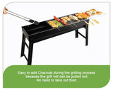 BBQ Tools: Foldable Portable BBQ Charcoal Grill Barbecue Camping Hibachi Picnic small