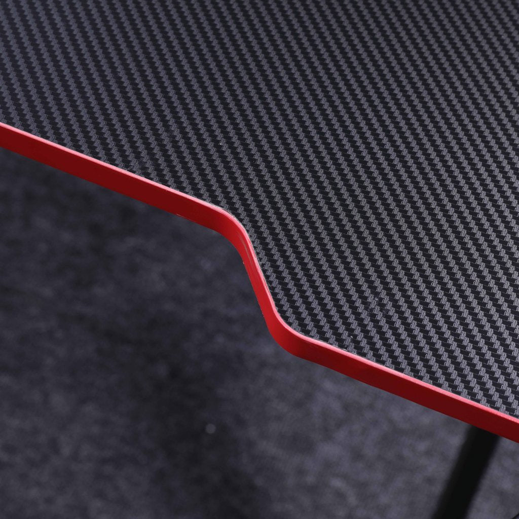 Desks: Gaming Desk Desktop PC Computer Desks Desktop Racing Table Office Laptop Home K-Shaped Legs Black 120cm