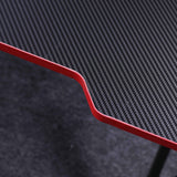 Desks: Gaming Desk Desktop PC Computer Desks Desktop Racing Table Office Laptop Home K-Shaped Legs Black 120cm
