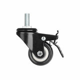 Desks: Lockable Desk Casters Single Motor Standing Desk Wheels