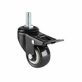 Desks: Lockable Desk Casters Single Motor Standing Desk Wheels