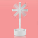 Makeup Mirrors: Ecoco Smart LED Light Cosmetic Makeup Mirror USB Touch Screen Home Desk Vanity 360° Pink