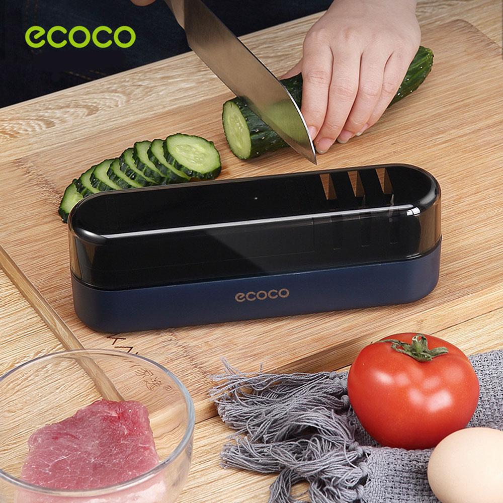 Kitchen Knives: Multipurpose Ceramic Carbide Knife Shapener For Knives Scissors Cleaver Keychain Green