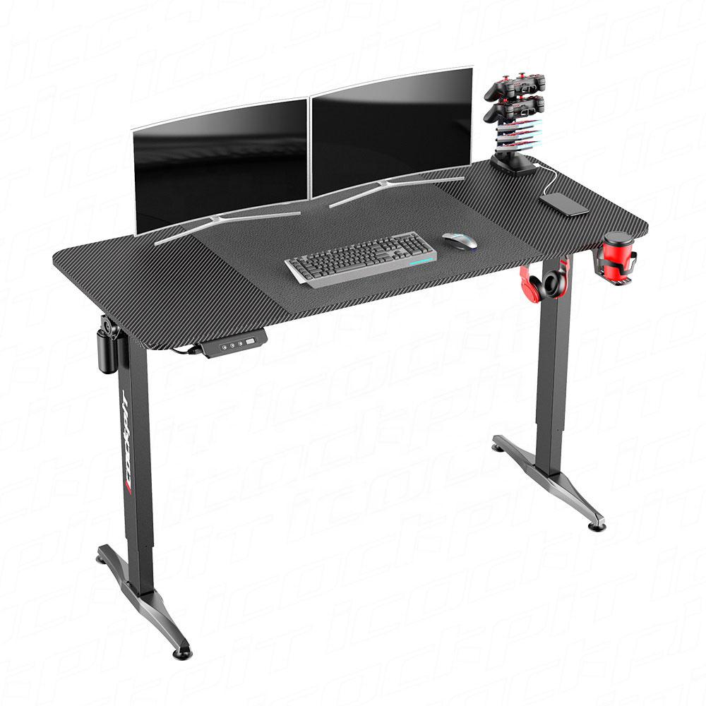 Desks: Gaming Standing Desk Home Office Lift Electric Height Adjustable Sit To Stand Motorized Standing Desk 1160