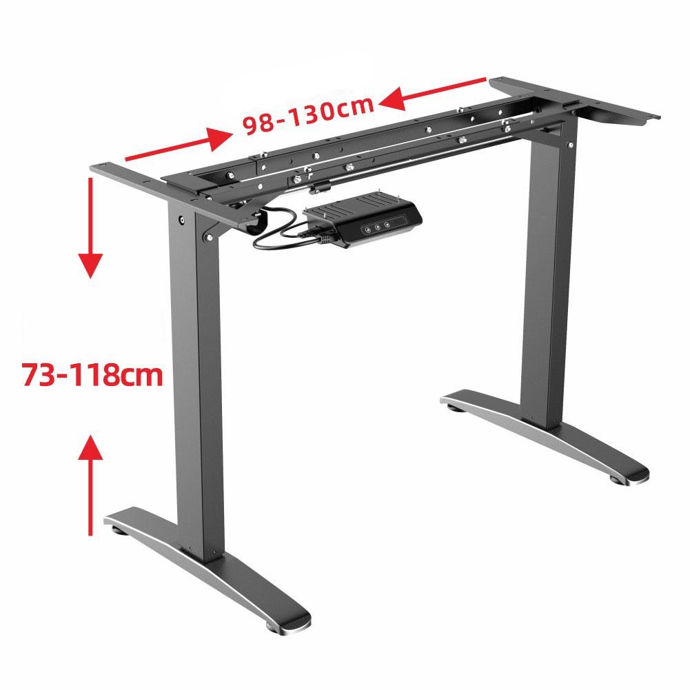 Desks: Gaming Standing Desk Home Office Lift Electric Height Adjustable Sit To Stand Motorized Standing Desk 1460