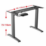 Desks: Gaming Standing Desk Home Office Lift Electric Height Adjustable Sit To Stand Motorized Standing Desk 1460