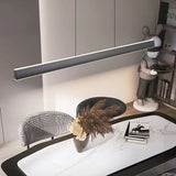 Ceiling Lights: Modern Minimalist Trapezoid Pendant Light Adjustable LED Bar Light White