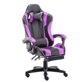 Gaming Chairs: Gaming Chair Office Computer Seating Racing PU Executive Racer Recliner Large Blue