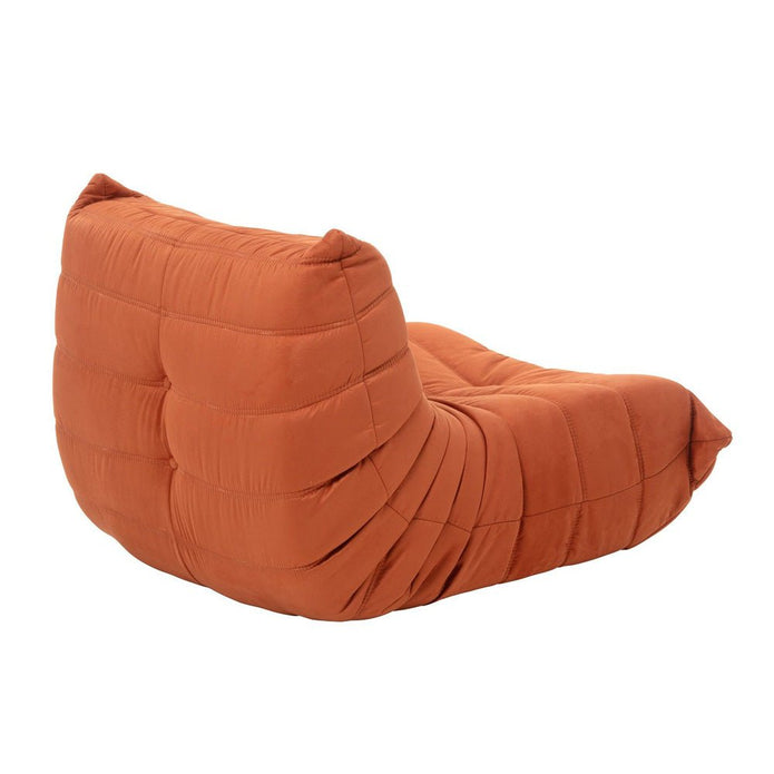 Sofas & Sofa Beds: High Back Single Fireside Togo Sofa Chair Cozy Lounge Chair with Ottoman High Density Sponge Multiple Colors Comfortable and Durable (Green)