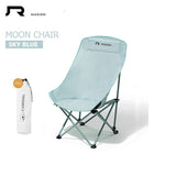 Camp Furniture: RAZOJESS Enlarged Moon Chair for Outdoor Camping Fishing Picnic Sky Blue