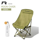 Camp Furniture: RAZOJESS Enlarged Moon Chair for Outdoor Camping Fishing Picnic  Green