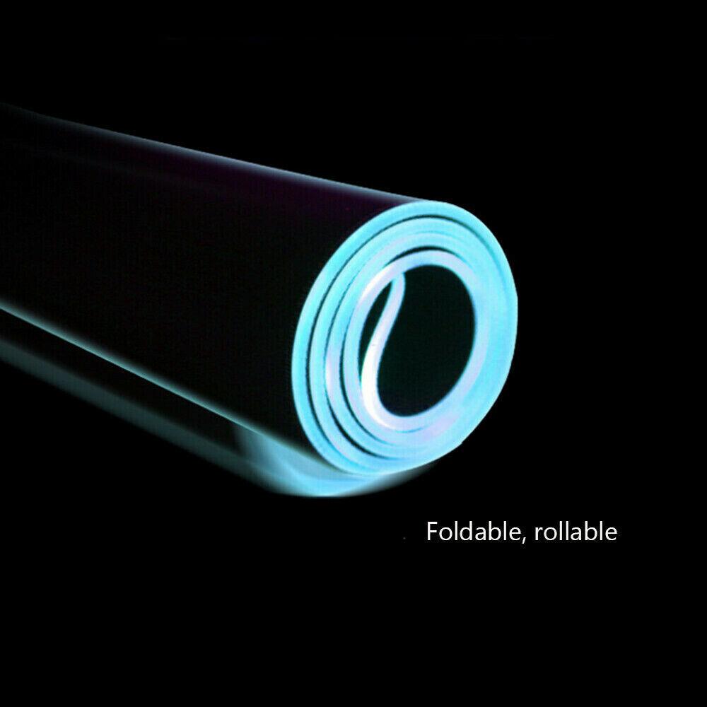 Desk Accessories: LED Gaming Mouse Pad Large RGB Extended Mousepad Keyboard Desk Anti-slip Mat