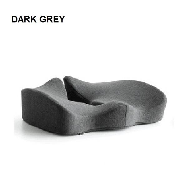 Office & Desk Chairs: Premium Memory Foam Seat Cushion Coccyx Orthopedic Back Pain Relief Chair Pillow Office Dark Grey