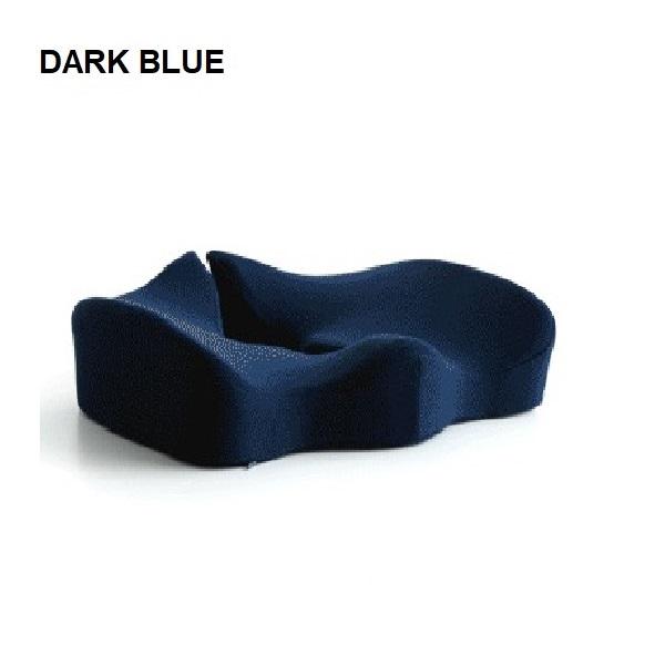 Office & Desk Chairs: Premium Memory Foam Seat Cushion Coccyx Orthopedic Back Pain Relief Chair Pillow Office Dark Grey