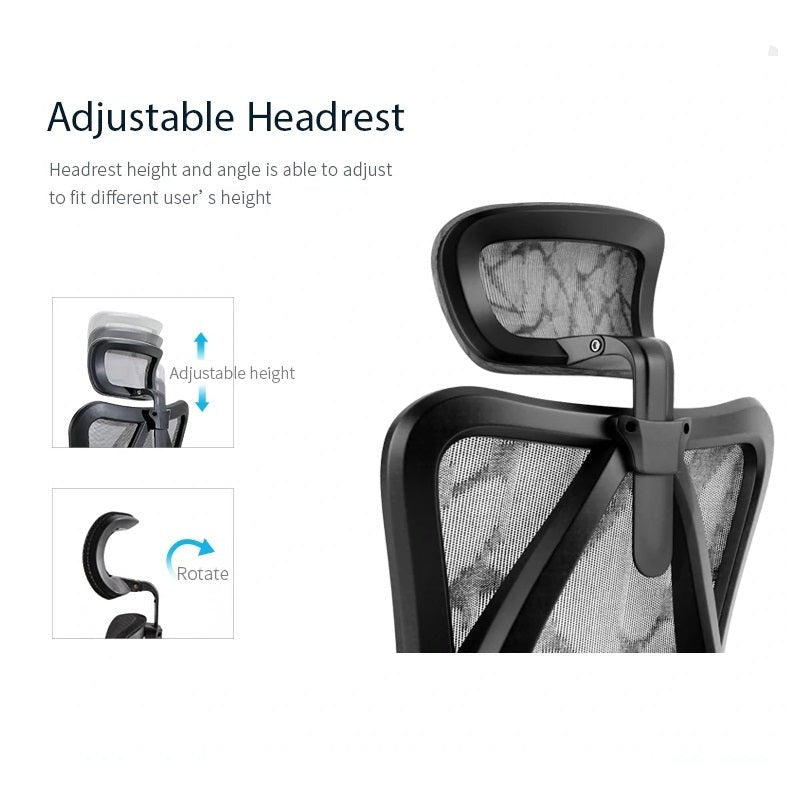 Office & Desk Chairs: Sihoo M57 Ergonomic Office Chair, Computer Chair Desk Chair High Back Chair Breathable,3D Armrest and Lumbar Support Grey without Footrest