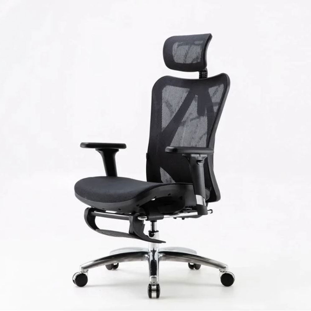 Office & Desk Chairs: Sihoo M57 Ergonomic Office Chair, Computer Chair Desk Chair High Back Chair Breathable,3D Armrest and Lumbar Support Grey without Footrest