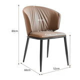 Kitchen & Dining Chairs: VELLUTO Modern Armless Upholstered Side Chair with Metal Legs for Kitchen & Dining Set of 2 (Grey)