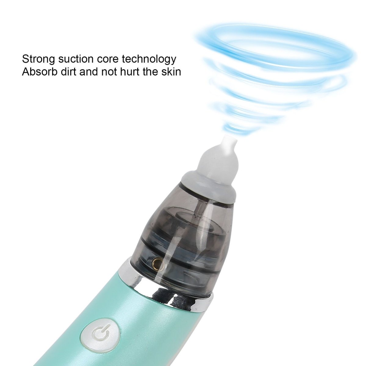 Baby Health & Grooming Kits: Baby Nasal Aspirator Electric Safe Hygienic Nose Cleaner Snot Sucker For baby (Green)