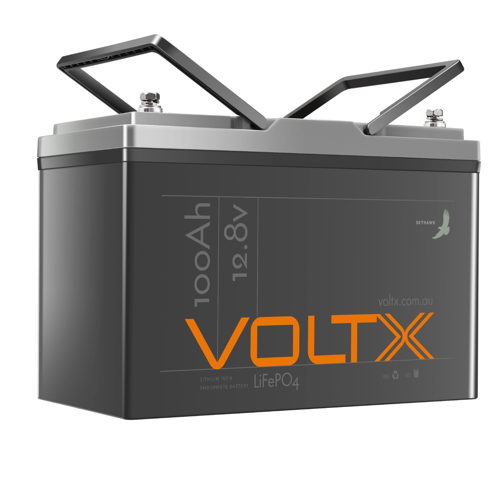 Batteries & Generators: VoltX 12V Lithium Battery 100Ah