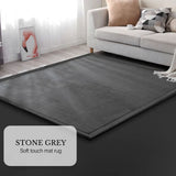 Dog Beds: Soft Touch Ultra Plush Memory Foam Tatami Stone Grey Mat - 150 x 200 CM