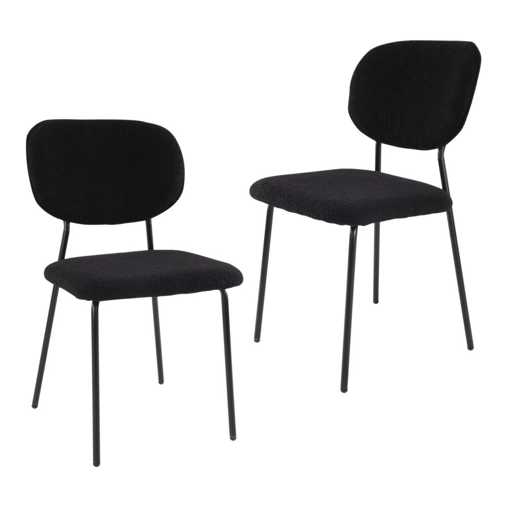 Kitchen & Dining Chairs: Charcoal Charm Armless Dining Chair Duo