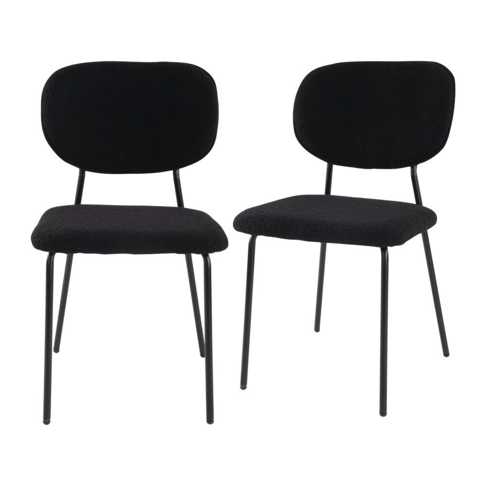 Kitchen & Dining Chairs: Charcoal Charm Armless Dining Chair Duo