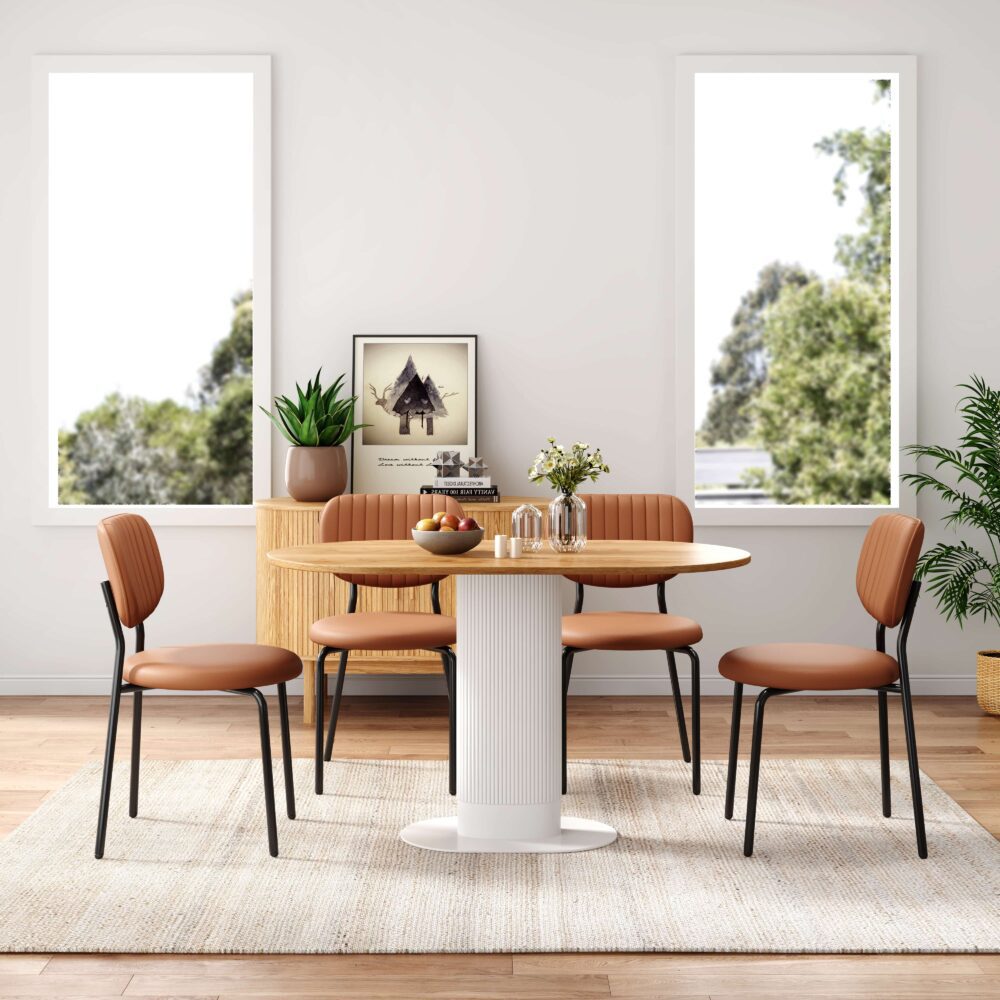 Kitchen & Dining Chairs: Tan Temptation Chair Duo