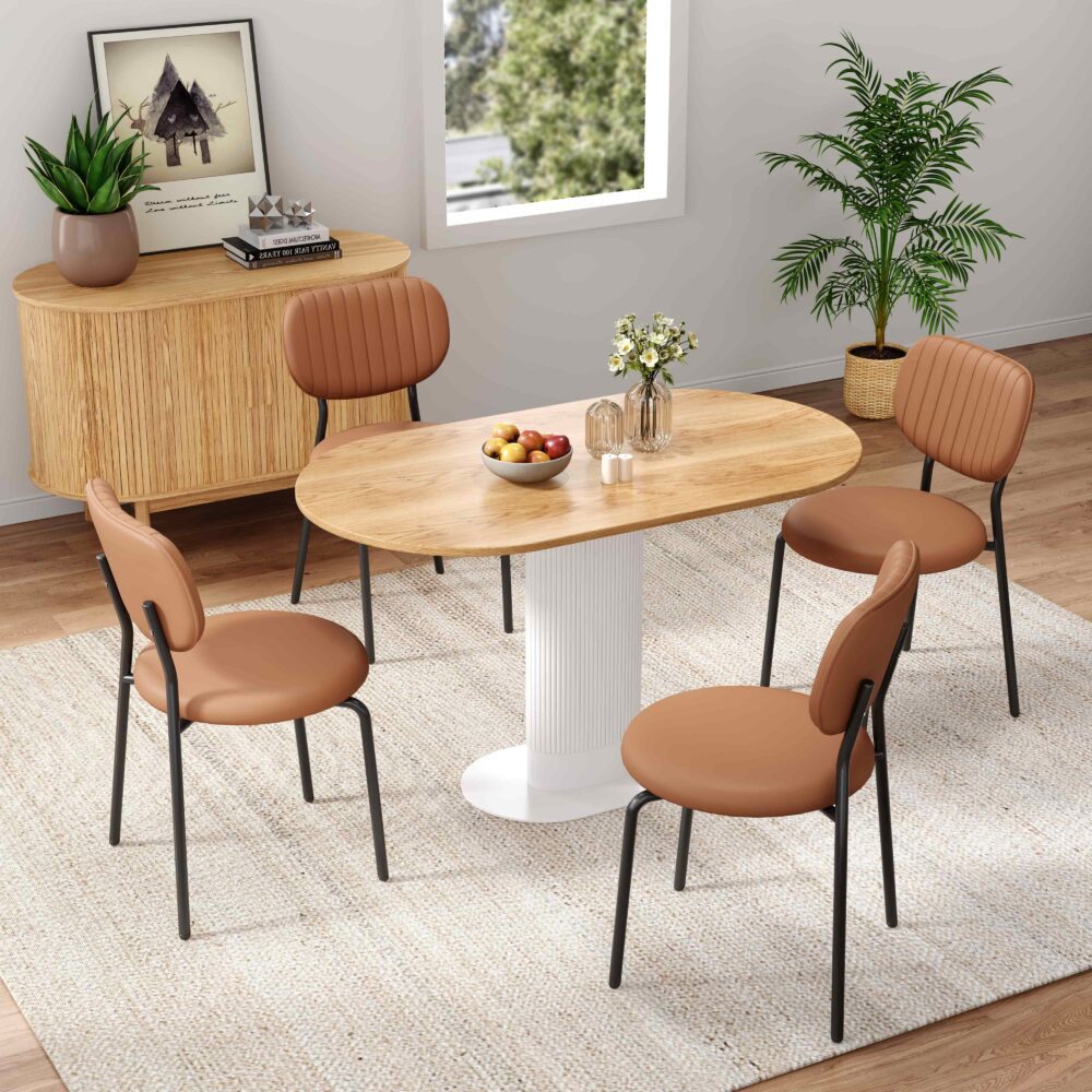 Kitchen & Dining Chairs: Tan Temptation Chair Duo