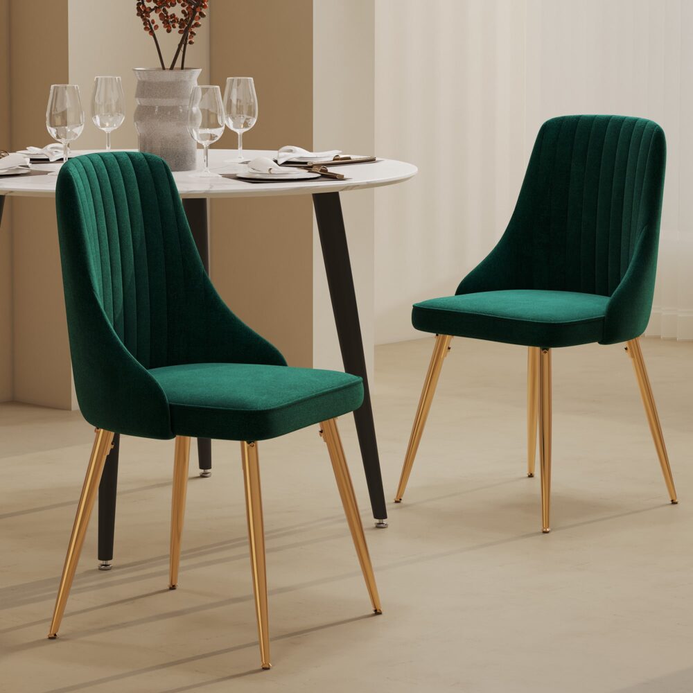 Dining Set: Velvet Elegance Dining Set