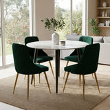 Dining Set: Velvet Elegance Dining Set