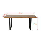 Dining Tables: Venice Rectangular Dining Table 170cm Natural