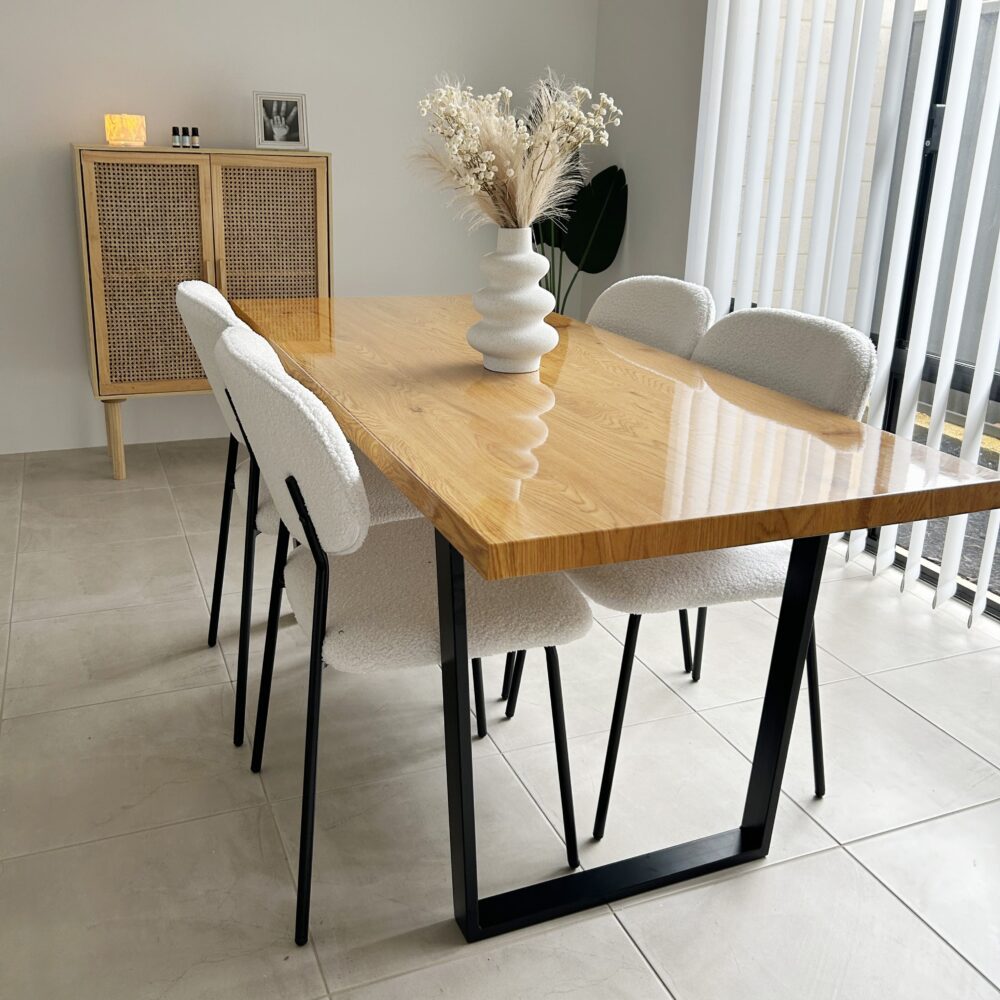 Dining Tables: Venice Rectangular Dining Table 170cm Natural