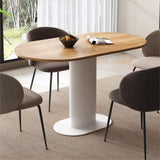 Dining Tables: Clara Gather Round Oval Dining Table
