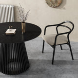 Dining Tables: Palmer Sleek Silhouette Dining Table