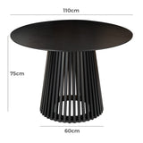 Dining Tables: Palmer Sleek Silhouette Dining Table