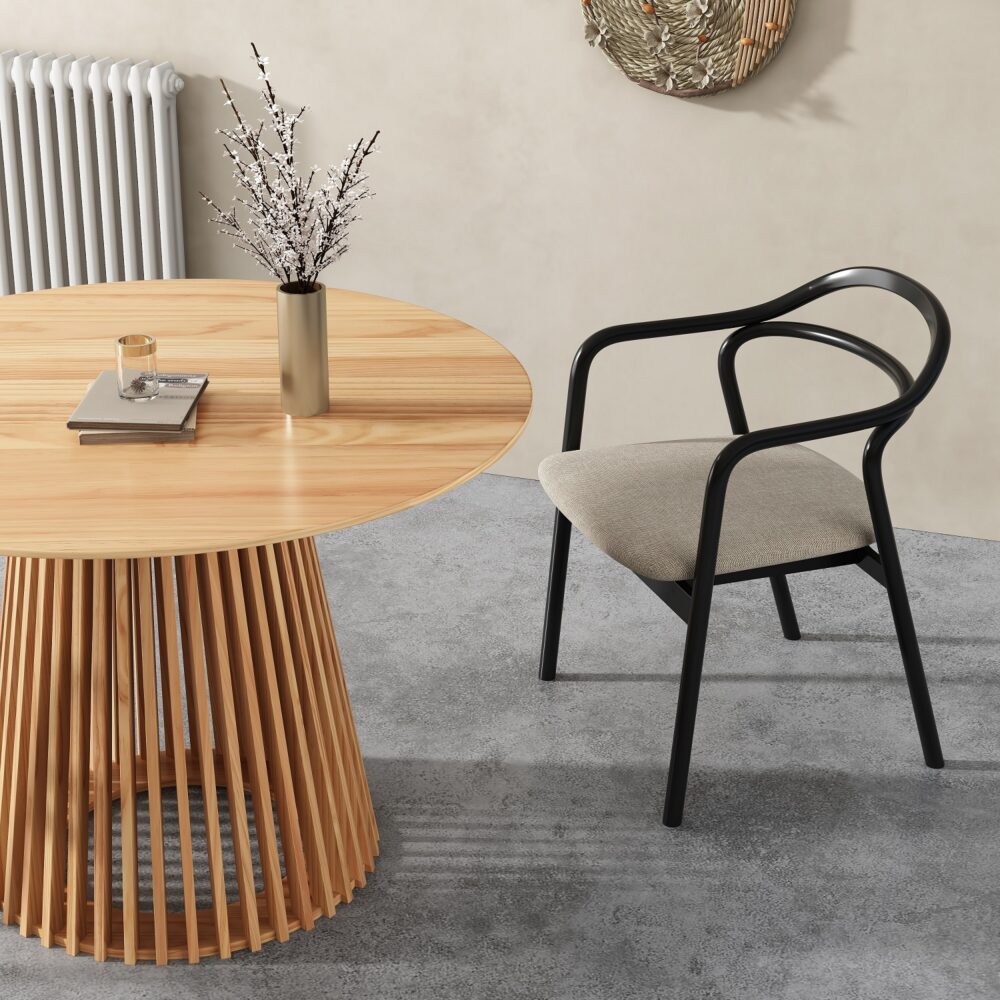 Dining Tables: Palmer Natural Dining Table