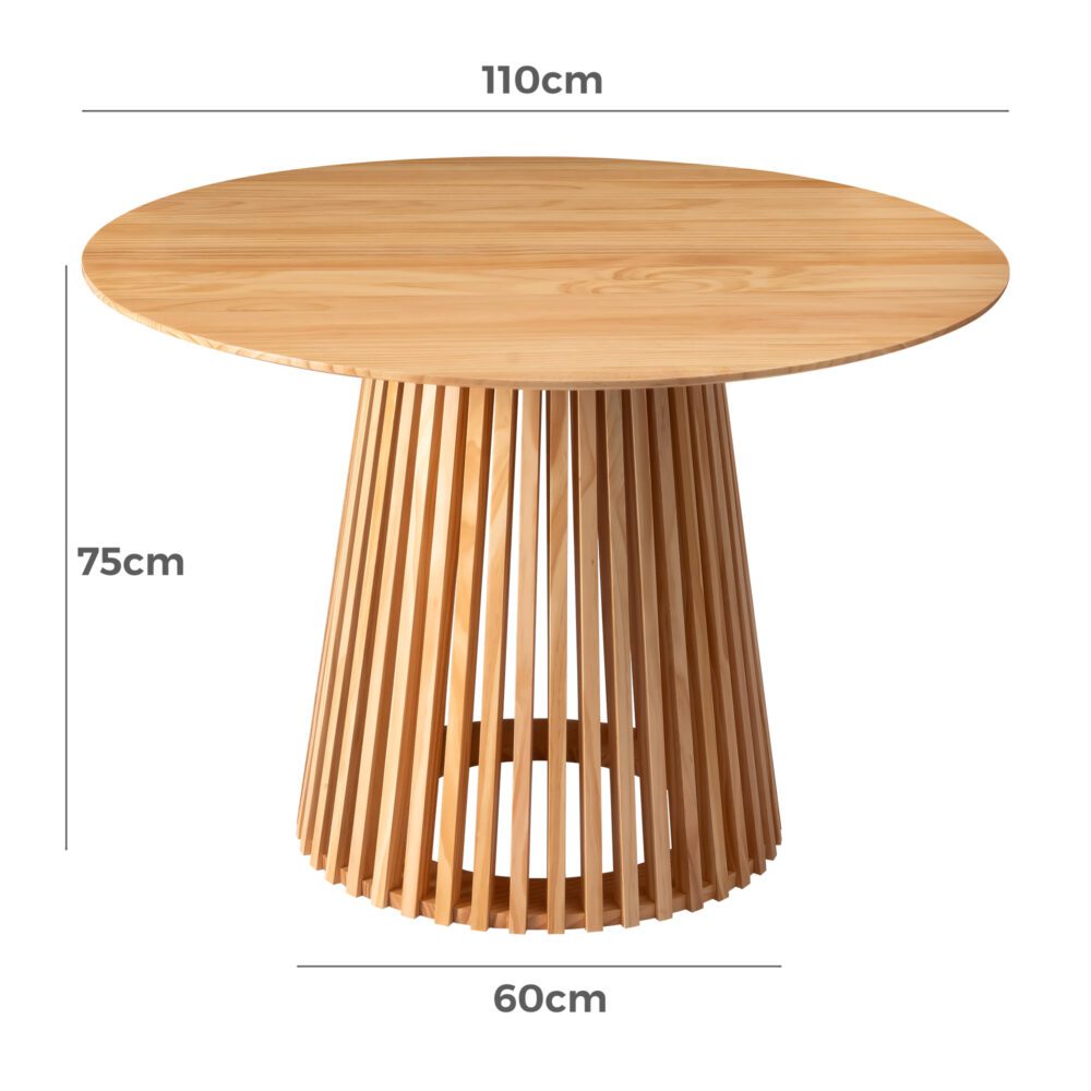 Dining Tables: Palmer Natural Dining Table